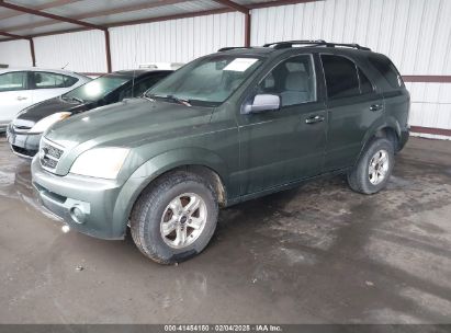 2003 KIA SORENTO EX/LX Green  Gasoline KNDJD733135130254 photo #3