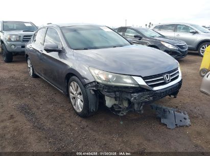 2014 HONDA ACCORD EX Gray  Gasoline 1HGCR2F78EA155238 photo #1