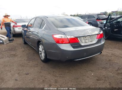 2014 HONDA ACCORD EX Gray  Gasoline 1HGCR2F78EA155238 photo #4