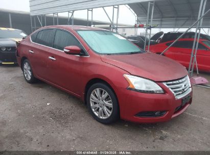 2015 NISSAN SENTRA SL Maroon  Gasoline 3N1AB7AP3FY347312 photo #1