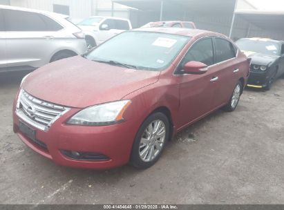 2015 NISSAN SENTRA SL Maroon  Gasoline 3N1AB7AP3FY347312 photo #3