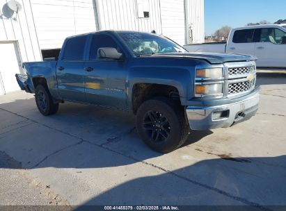 2014 CHEVROLET SILVERADO 1500 1LT Green  Gasoline 3GCUKREC6EG196483 photo #1