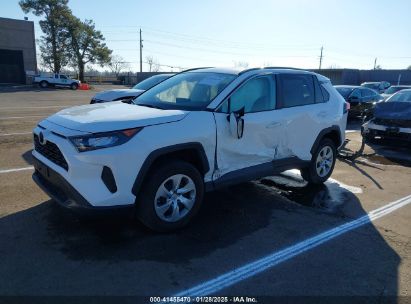 2021 TOYOTA RAV4 LE White  Gasoline 2T3K1RFV3MW162526 photo #3