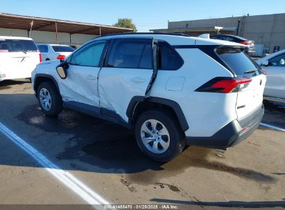 2021 TOYOTA RAV4 LE White  Gasoline 2T3K1RFV3MW162526 photo #4