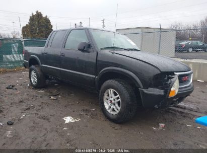 2003 GMC SONOMA SLS Black  Gasoline 1GTDT13X63K182058 photo #1