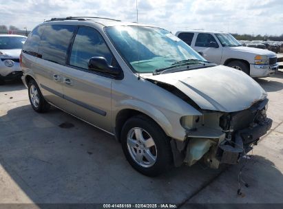 2006 DODGE CARAVAN SXT Gold  Gasoline 1D4GP45R46B713525 photo #1