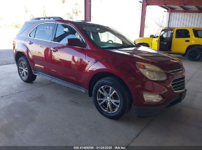 2016 CHEVROLET EQUINOX LT Red  Gasoline 2GNALCEK3G1175338 photo #1