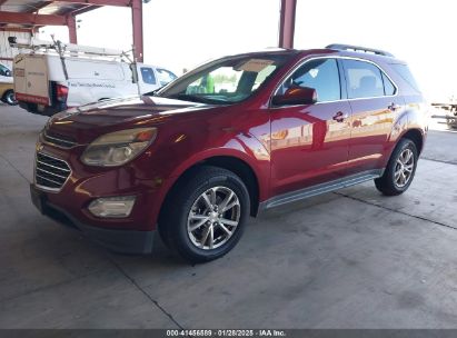 2016 CHEVROLET EQUINOX LT Red  Gasoline 2GNALCEK3G1175338 photo #3