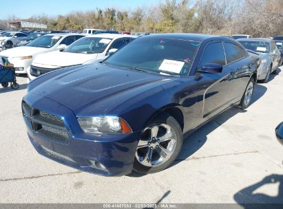 2014 DODGE CHARGER SE Blue  Flexible Fuel 2C3CDXBGXEH360033 photo #3