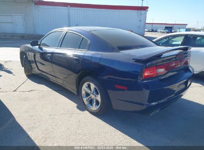 2014 DODGE CHARGER SE Blue  Flexible Fuel 2C3CDXBGXEH360033 photo #4