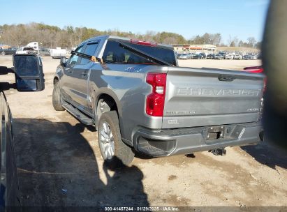 2023 CHEVROLET SILVERADO 1500 4WD  SHORT BED CUSTOM Gray  Gasoline 1GCPDBEK8PZ289983 photo #4