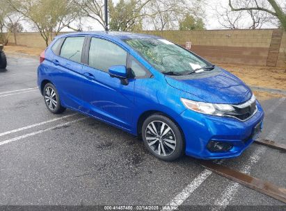 2019 HONDA FIT EX Blue  Gasoline 3HGGK5H83KM719924 photo #1