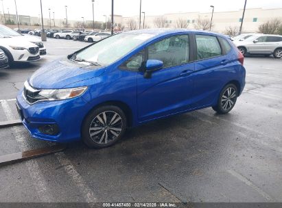 2019 HONDA FIT EX Blue  Gasoline 3HGGK5H83KM719924 photo #3