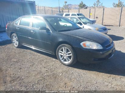 2015 CHEVROLET IMPALA LIMITED LTZ Black  Gasoline 2G1WC5E31F1162663 photo #1