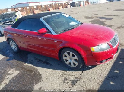 2005 AUDI A4 3.0 Red  Gasoline WAUDT48HX5K003992 photo #1