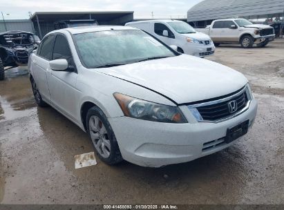 2010 HONDA ACCORD 2.4 EX White  Gasoline 1HGCP2F77AA155750 photo #1