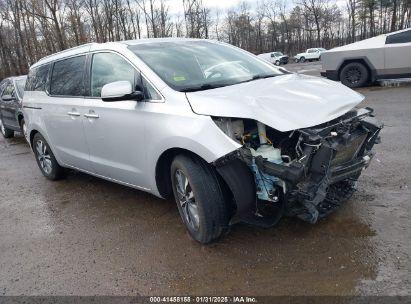 2016 KIA SEDONA SX Silver  Gasoline KNDMC5C13G6156874 photo #1