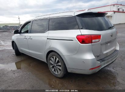 2016 KIA SEDONA SX Silver  Gasoline KNDMC5C13G6156874 photo #4