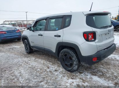 2015 JEEP RENEGADE SPORT Silver  Gasoline ZACCJBAT0FPB61855 photo #4