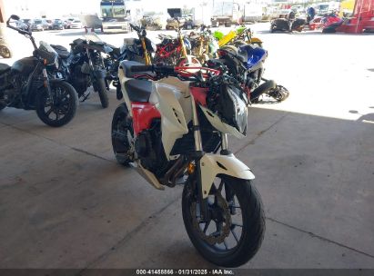 2014 HONDA CB500 F White  Gasoline SHHFK7H64LU402811 photo #1