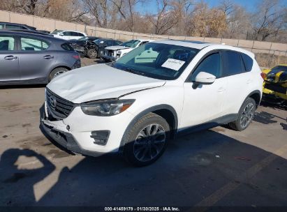 2016 MAZDA CX-5 GRAND TOURING White  Gasoline JM3KE4DY5G0659081 photo #3