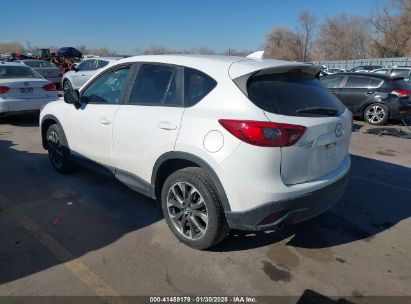 2016 MAZDA CX-5 GRAND TOURING White  Gasoline JM3KE4DY5G0659081 photo #4