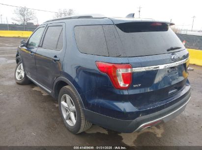 2017 FORD EXPLORER XLT Blue  Gasoline 1FM5K8D89HGD64902 photo #4