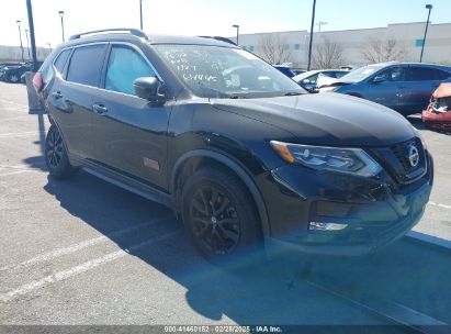 2017 NISSAN ROGUE SV Black  Gasoline 5N1AT2MT6HC755526 photo #1