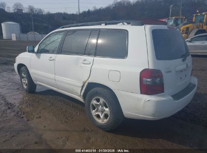 2005 TOYOTA HIGHLANDER White  Gasoline JTEGD21A850122596 photo #4