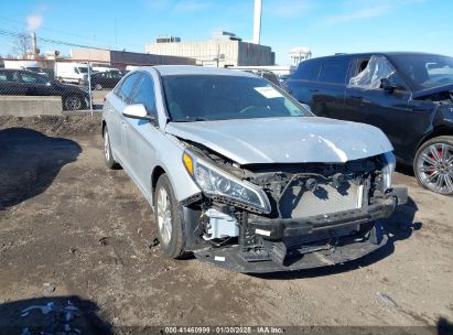 2017 HYUNDAI SONATA Silver  Gasoline 5NPE24AF1HH516232 photo #1