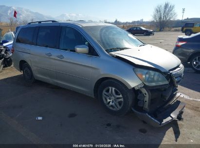 2007 HONDA ODYSSEY EX-L Silver  Gasoline 5FNRL38767B425638 photo #1