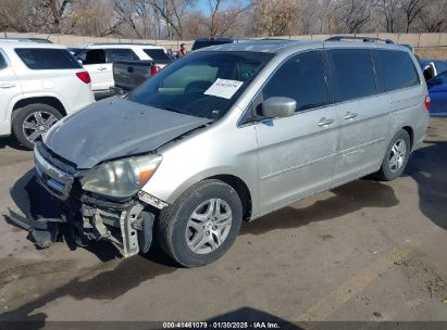 2007 HONDA ODYSSEY EX-L Silver  Gasoline 5FNRL38767B425638 photo #3