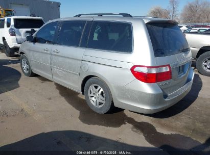 2007 HONDA ODYSSEY EX-L Silver  Gasoline 5FNRL38767B425638 photo #4