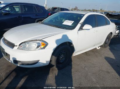 2016 CHEVROLET IMPALA LIMITED POLICE White  Gasoline 2G1WD5E3XG1101908 photo #3