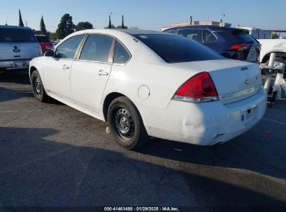 2016 CHEVROLET IMPALA LIMITED POLICE White  Gasoline 2G1WD5E3XG1101908 photo #4