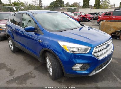 2017 FORD ESCAPE SE Blue  Gasoline 1FMCU0GD5HUD85209 photo #1