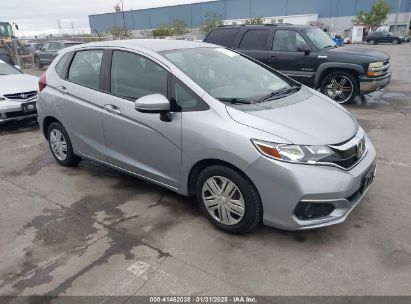 2019 HONDA FIT LX Silver  Gasoline 3HGGK5H44KM735756 photo #1