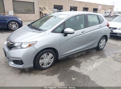 2019 HONDA FIT LX Silver  Gasoline 3HGGK5H44KM735756 photo #3