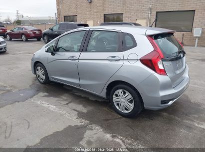 2019 HONDA FIT LX Silver  Gasoline 3HGGK5H44KM735756 photo #4