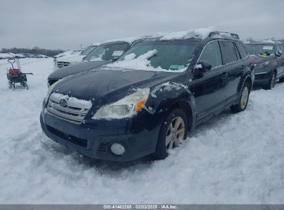 2013 SUBARU OUTBACK 2.5I PREMIUM Blue  Gasoline 4S4BRBCC4D3301354 photo #3