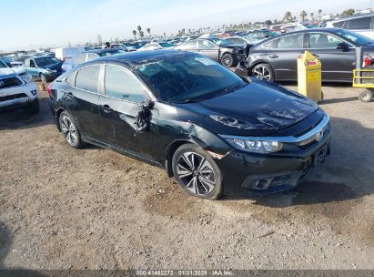 2018 HONDA CIVIC EX-T Black  Gasoline JHMFC1F30JX037372 photo #1