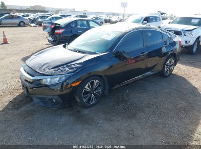 2018 HONDA CIVIC EX-T Black  Gasoline JHMFC1F30JX037372 photo #3