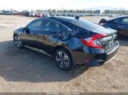 2018 HONDA CIVIC EX-T Black  Gasoline JHMFC1F30JX037372 photo #4