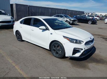 2019 KIA FORTE LXS White  Gasoline 3KPF24AD8KE038955 photo #1