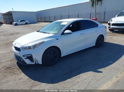 2019 KIA FORTE LXS White  Gasoline 3KPF24AD8KE038955 photo #3