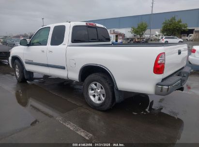 2006 TOYOTA TUNDRA SR5 V8 White  Gasoline 5TBRT34186S480967 photo #4