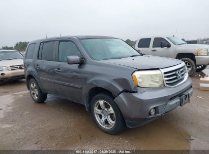 2014 HONDA PILOT EX Gray  Gasoline 5FNYF3H42EB027929 photo #1