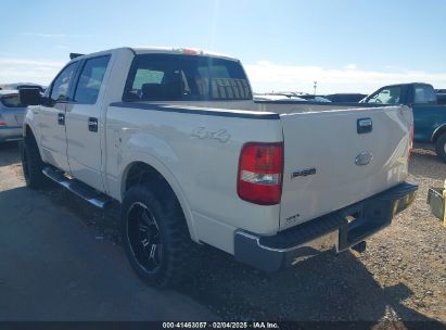 2008 FORD F-150 LARIAT White  Flexible Fuel 1FTPW14V68KB18286 photo #4