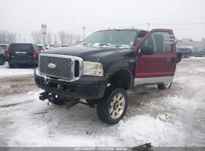 2005 FORD F250 SUPER DUTY Black  Gasoline 1FTSW21515EC67798 photo #3