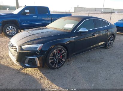 2021 AUDI S5 SPORTBACK PRESTIGE TFSI QUATTRO TIPTRONIC Black  Gasoline WAUB4CF54MA032898 photo #3